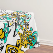 Doodle, abstract tafelkleed (Voorbeeld)