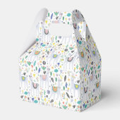 Doodle Alpaca Pattern Bedankdoosjes (Voorkant Zijde)