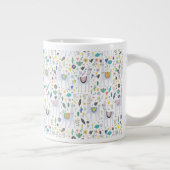Doodle Alpaca Pattern Grote Koffiekop (Rechts)