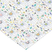 Doodle Alpaca Pattern Korte Tafelloper (Hoek)