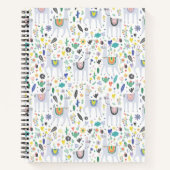Doodle Alpaca Pattern Notitieboek (Voorkant)