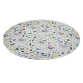 Doodle Alpaca Pattern Snijplank (Hoek)