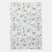 Doodle Alpaca Pattern Theedoek (Verticaal)