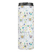 Doodle Alpaca Pattern Thermosbeker (Achterkant)