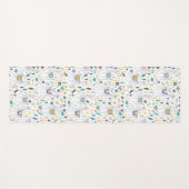 Doodle Alpaca Pattern Yogamat (Voorkant (horizontaal))