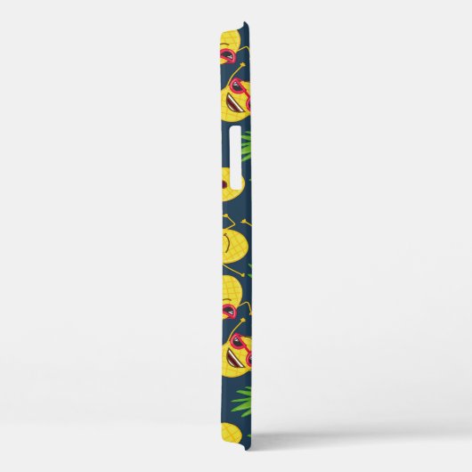 Doodle ananas, hand getekend, zomer patroon. Case-Mate iPhone case (Achterkant / Rechts)