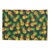 Doodle ananas, hand getekend, zomer patroon. kussensloop (Achterkant)