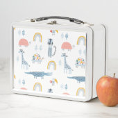 Doodle Animal Fun Patroon (In situ)