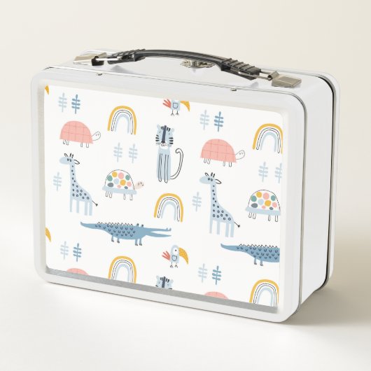 Doodle Animal Fun Patroon (Achterkant)