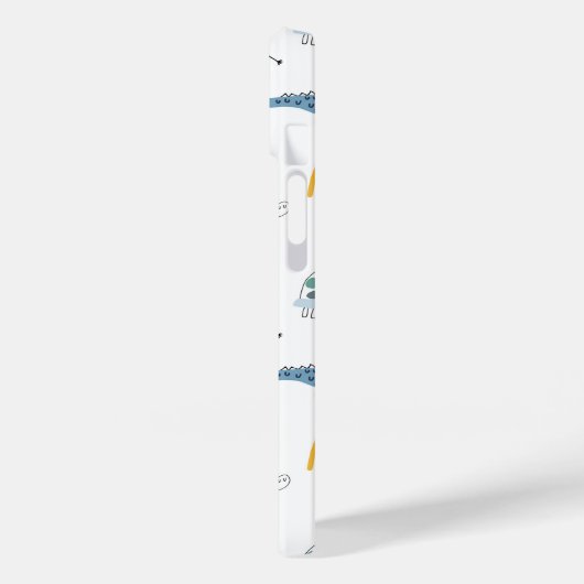 Doodle Animal Fun Patroon Case-Mate iPhone Case (Achterkant / Links)