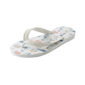 Doodle Animal Fun Patroon Kinder Teenslippers (Schuin)