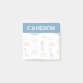 Doodle Animal Fun Patroon Post-it® Notes (Voorkant)