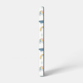 Doodle Animal Fun Patroon Samsung Galaxy Hoesje (Linkerkant)