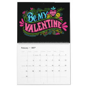 Doodle Art en Quotes Kalender (Feb 2027)