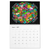 Doodle Art en Quotes Kalender (Mar 2027)