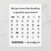 Doodle Art Feestdagenkaart (Voorkant)