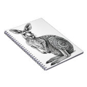 Doodle art Kangaroo Notitieboek (Rechterzijde)