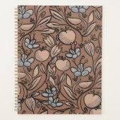 Doodle art mocha planner (Voorkant)