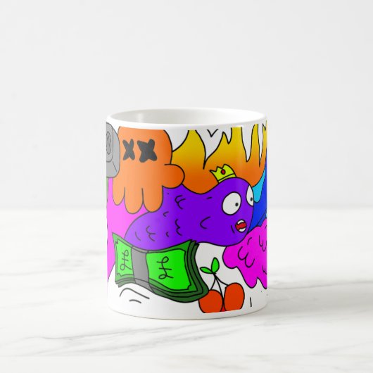 Doodle Art mok (Center)