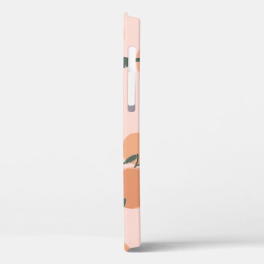 Doodle Art: Oranje kersen  patroon Case-Mate iPhone Case (Achterkant / Links)