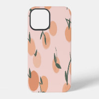 Doodle Art: Oranje kersen patroon