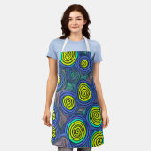 Doodle Art Schort (Gedragen)