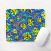 Doodle Art Swirls Muismat (Met muis)