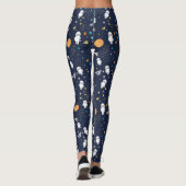 Doodle Astronaut Leggings (Achterkant)