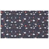 Doodle Astronaut Patroon Tafelkleed (Voorkant (Horizontaal))