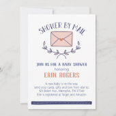 Doodle Baby shower per Mail Invitation Kaart (Voorkant)