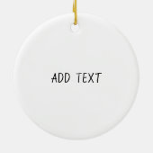 Doodle Badge Keepomwille Ornament (Achterkant)