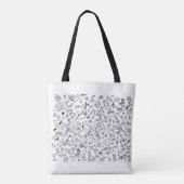 doodle bag tote bag (Achterkant)