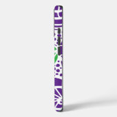 Doodle bladeren en abstracte slak krullen Case-Mate iPhone case (Achterkant / Links)