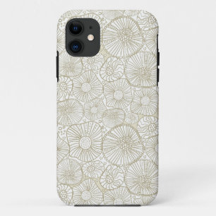 Doodle bloemen Case-Mate iPhone case