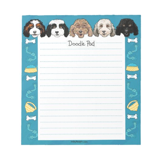 “Doodle” Blok  Notitieblok (Voorkant)