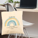 Doodle Blue Rainbow Cute Teacher Hartelijk dank Tote Bag<br><div class="desc">Zeg bedankt met een persoonlijke canvas tas - een geweldige leerkracht voor het einde van het jaar, dank je of lerarenwaardering cadeau. Het ontwerp is aan beide zijden geprint en heeft een rondgeleide regenboog in tinten blauw en geel. De formulering luidt: "dank u [naam van de leraar] voor het feit...</div>