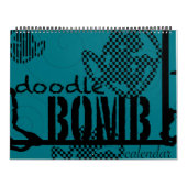 Doodle Bomb Coloring Book Kalender (Hoes)