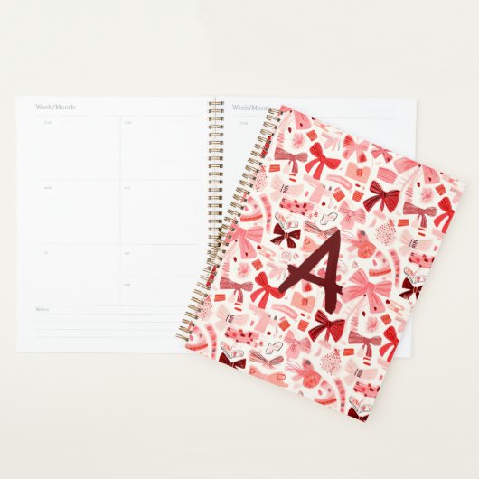 Doodle Bows Initiaal Planner (Display)