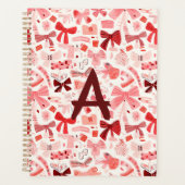 Doodle Bows Initiaal Planner (Voorkant)