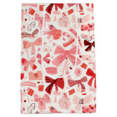 Doodle Bows Medium Cadeauzakje (Achterkant)