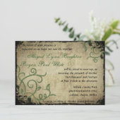  Doodle bruiloft uitnodiging (Staand voorkant)