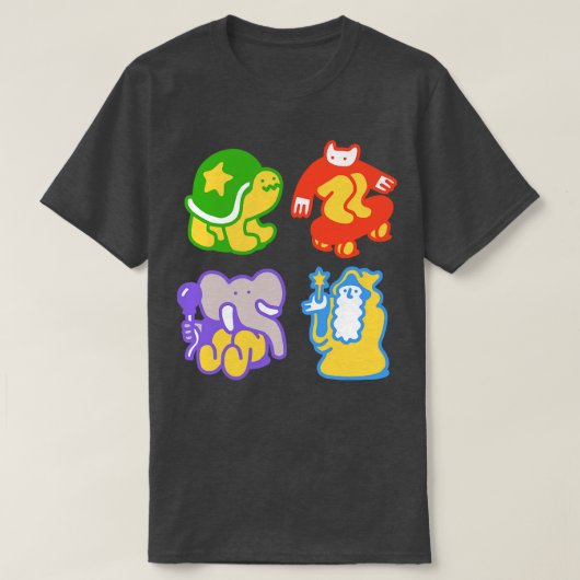 Doodle Buddies T-shirt (Design voorkant)