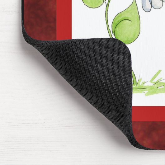 Doodle Bug Ladybug Mousepad Muismat (Hoek)