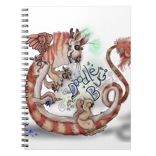 Doodle Bug Monster~notitieboek Notitieboek (Voorkant)