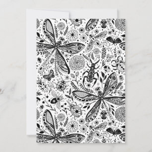 Doodle-bugs in donkerblauw