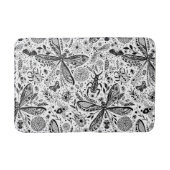 Doodle-bugs in donkerblauw badmat (Voorkant)