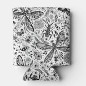 Doodle-bugs in donkerblauw blikjeskoeler (Achterkant)