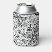 Doodle-bugs in donkerblauw blikjeskoeler (Blikje Achterkant)