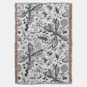 Doodle-bugs in donkerblauw deken (Voorkant Verticaal)