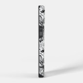 Doodle-bugs in donkerblauw iPhone hoesje (Rechterkant)